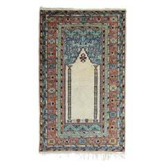 Türkischer Teppich im Vintage-Stil 4'1'' x 6'7''