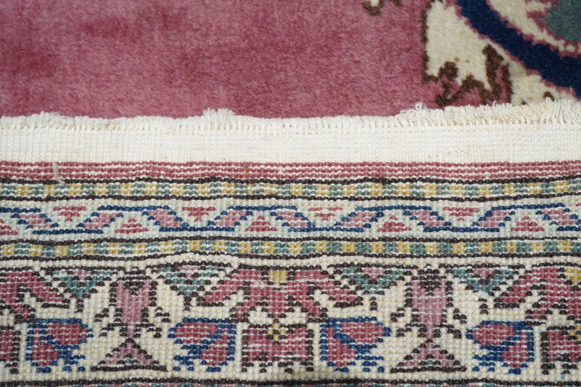 Türkischer Vintage-Teppich 7'2'' x 10'8'' im Angebot 7