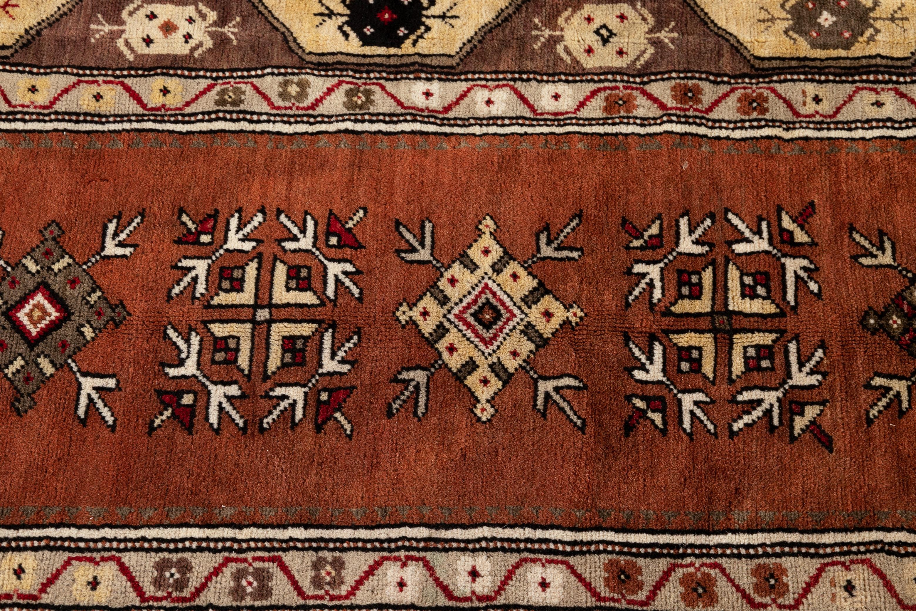 Türkischer Teppich, Vintage im Angebot 4