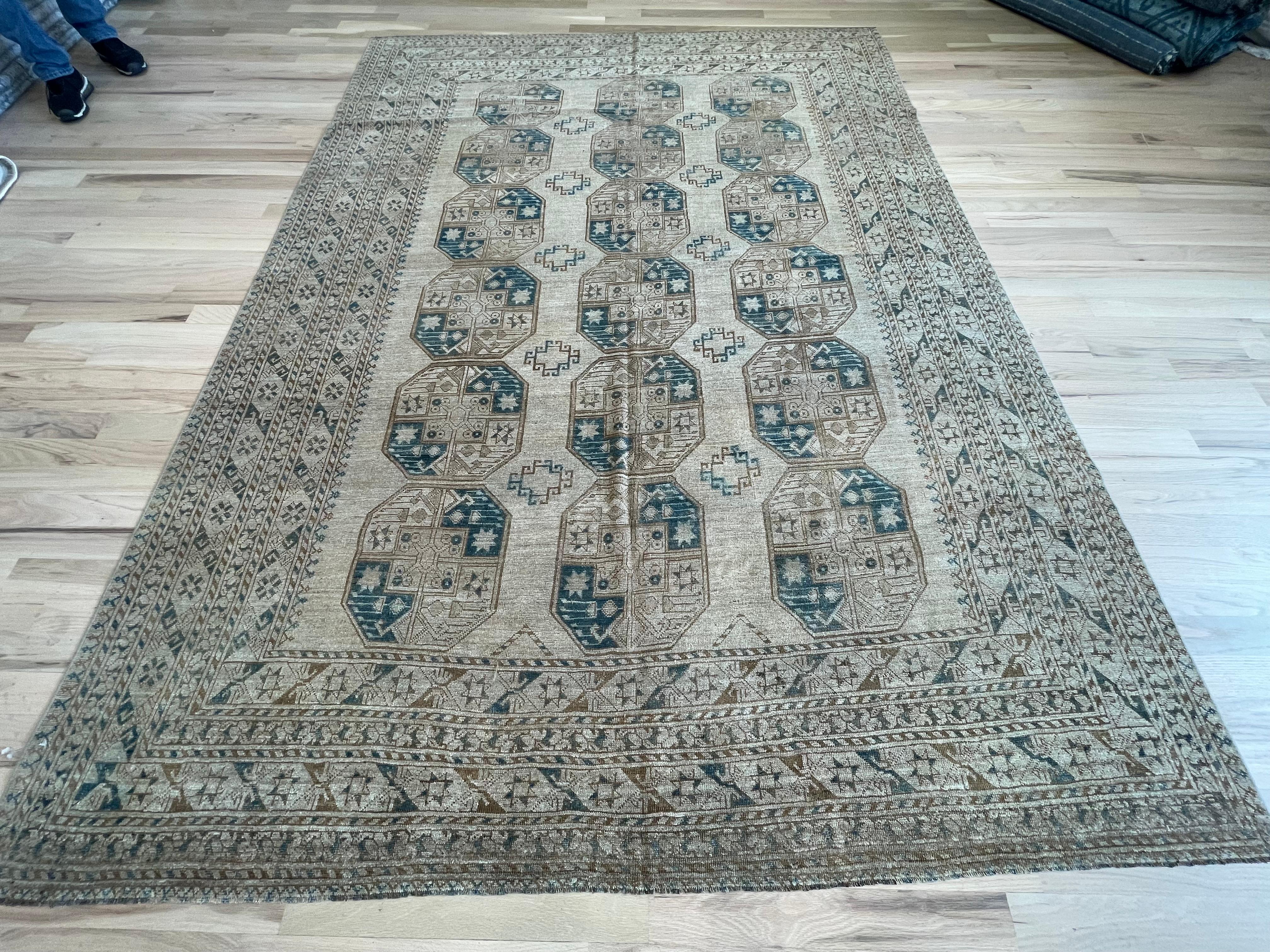Türkischer Vintage-Teppich im Angebot 6