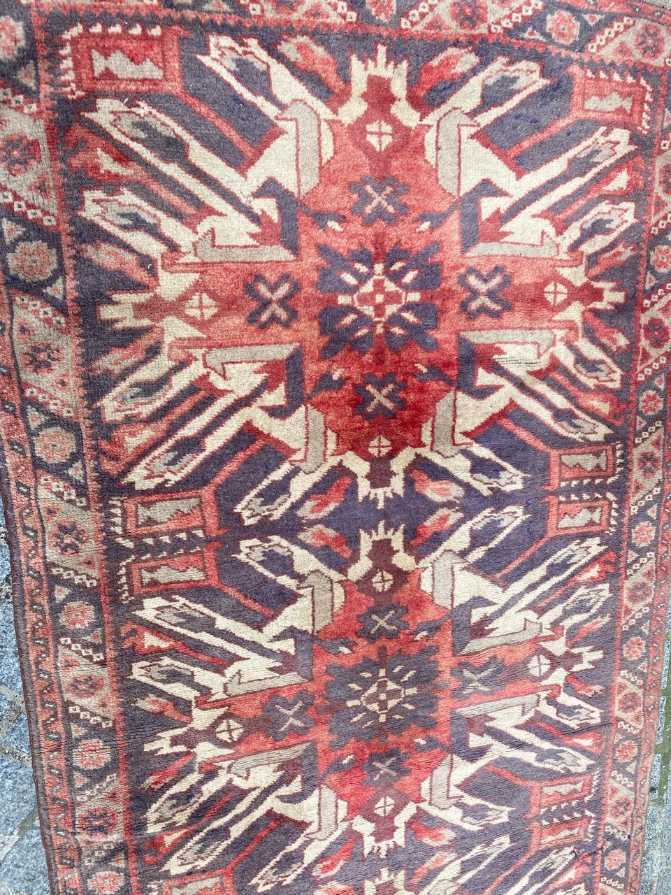Bobyrug’s Vintage Turkish Rug For Sale 10