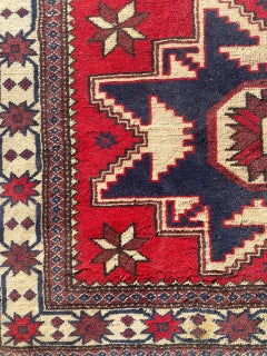 Bobyrug’s nice Vintage Turkish Rug