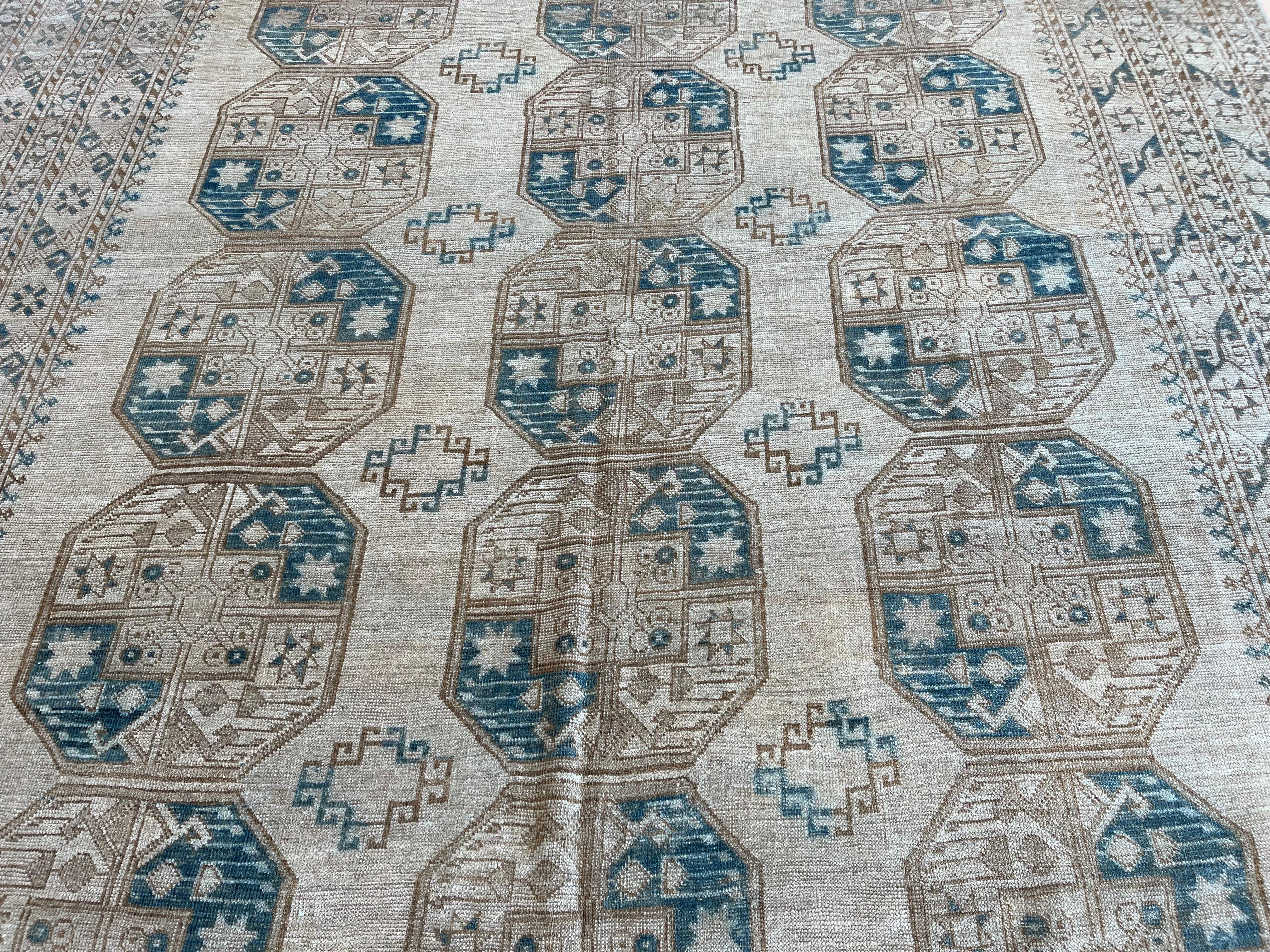 Türkischer Vintage-Teppich (Handgeknüpft) im Angebot