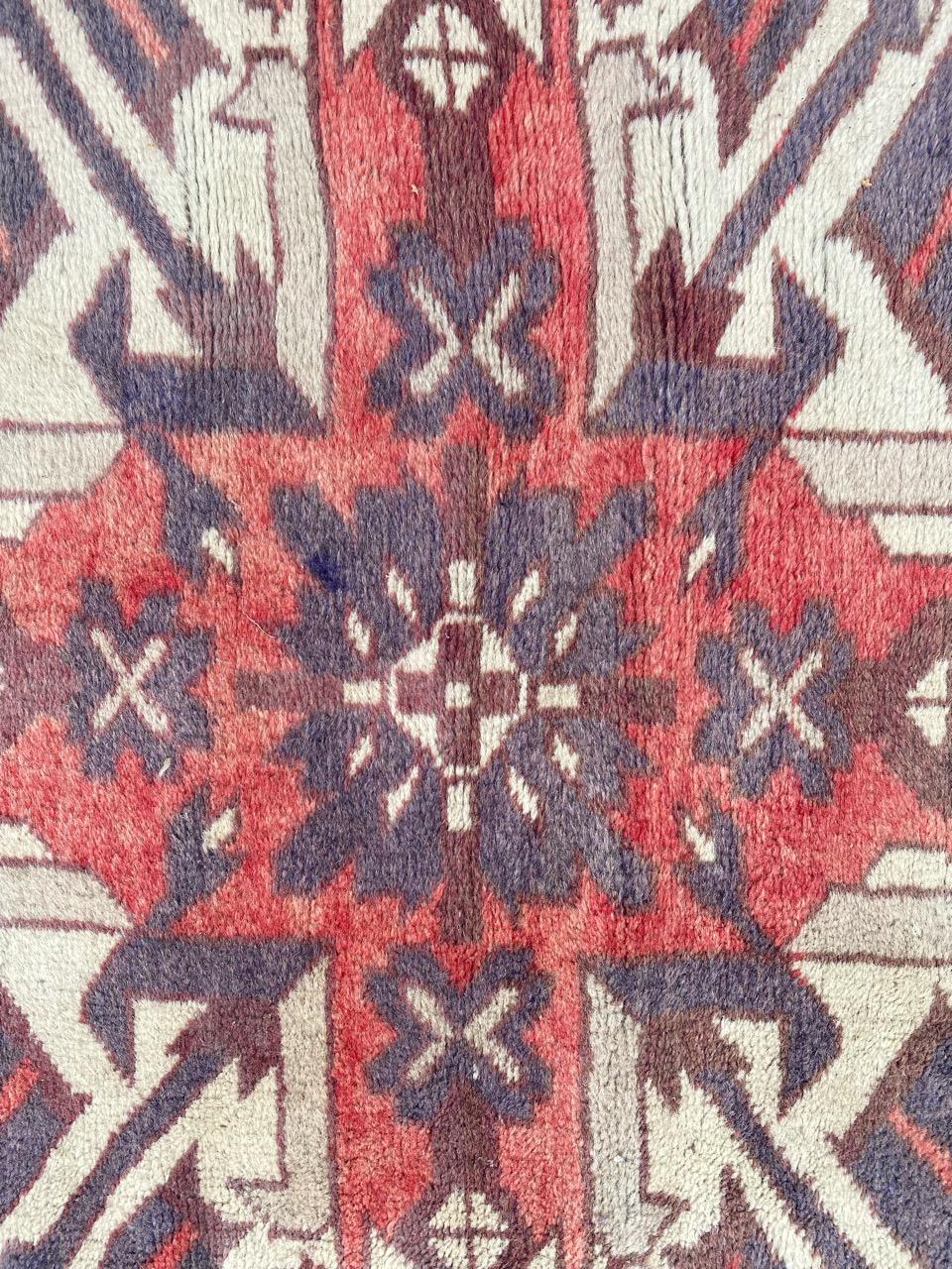 Bobyrug's Vintage Türkischer Teppich im Zustand „Gut“ im Angebot in Saint Ouen, FR