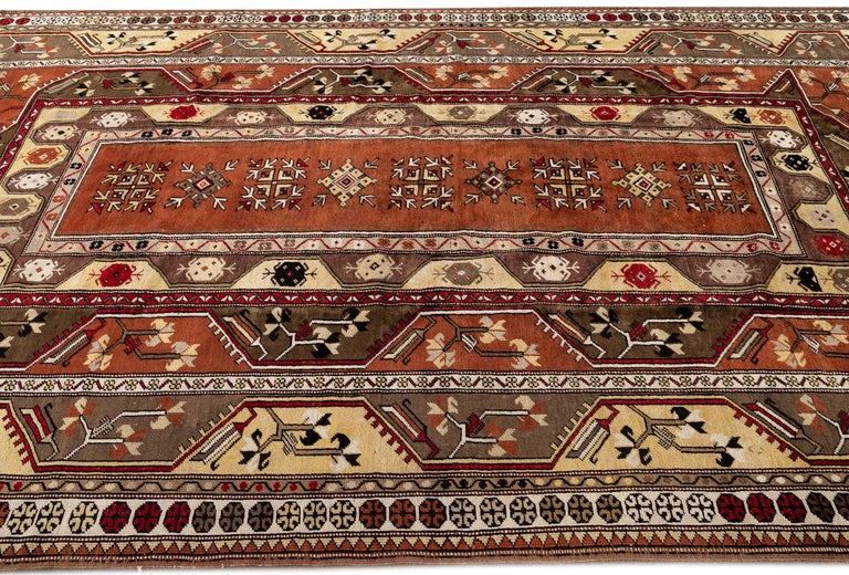 Vintage Turkish Rug For Sale at 1stdibs