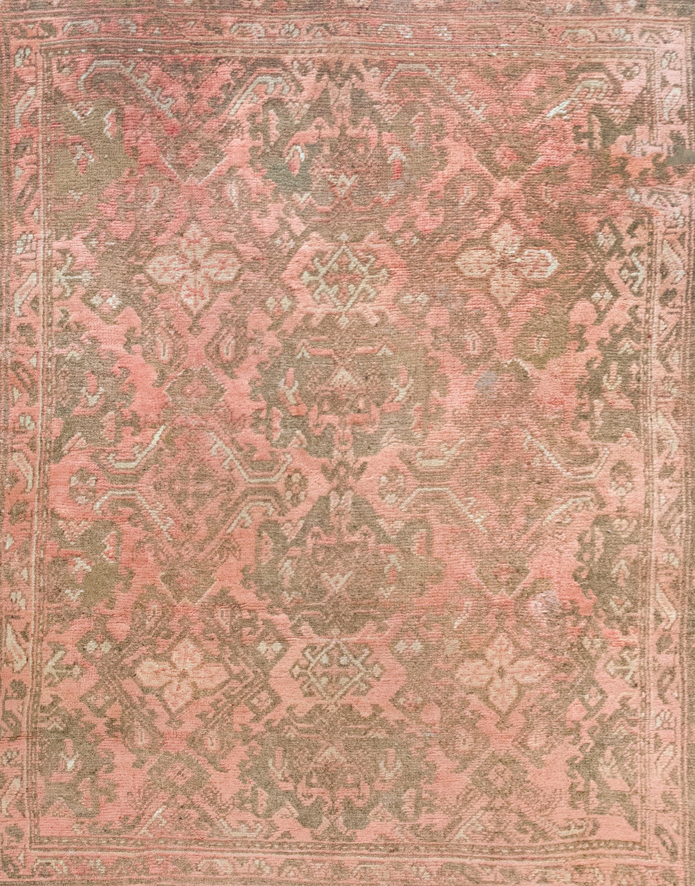 Türkischer Vintage-Teppich (Wolle) im Angebot