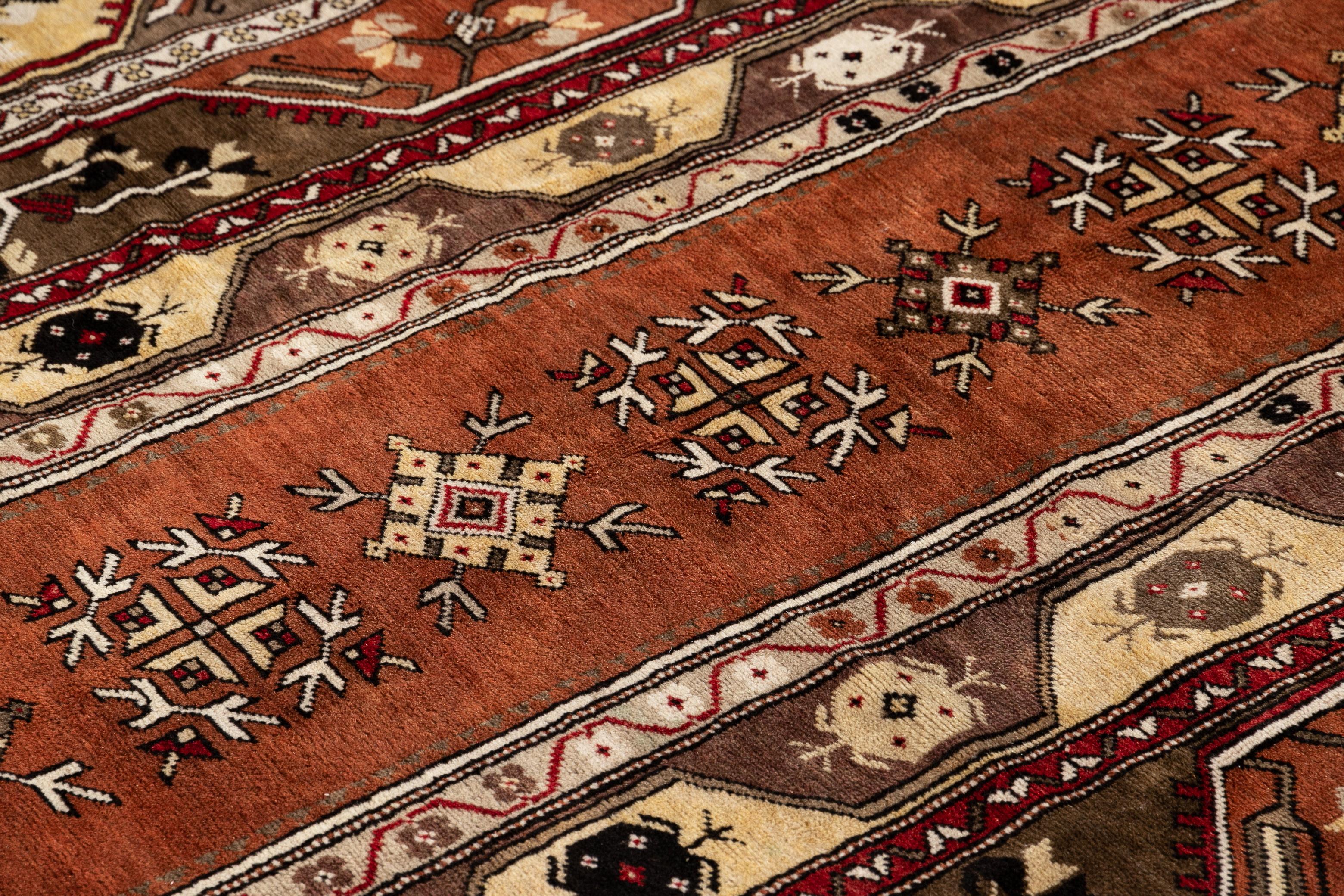Türkischer Teppich, Vintage im Angebot 2