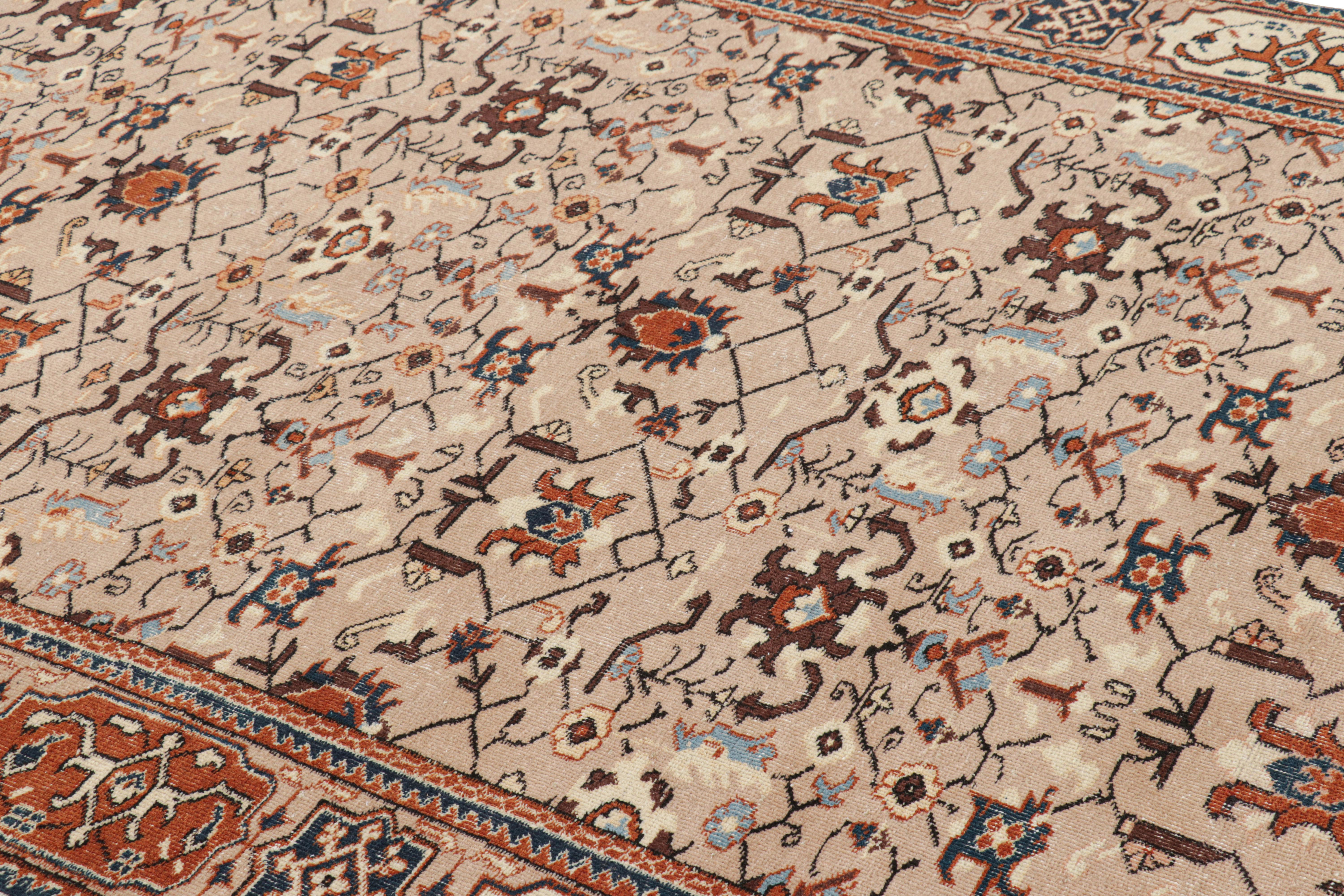 Dieser aus Wolle handgeknüpfte 6x10 große Vintage-Teppich aus der Türkei (ca. 1950-1960) ist ein ganz besonderes Stück mit einem leichten und erfrischenden klassischen Design aus der Mitte des Jahrhunderts. 

Über das Design:

Bewunderer des