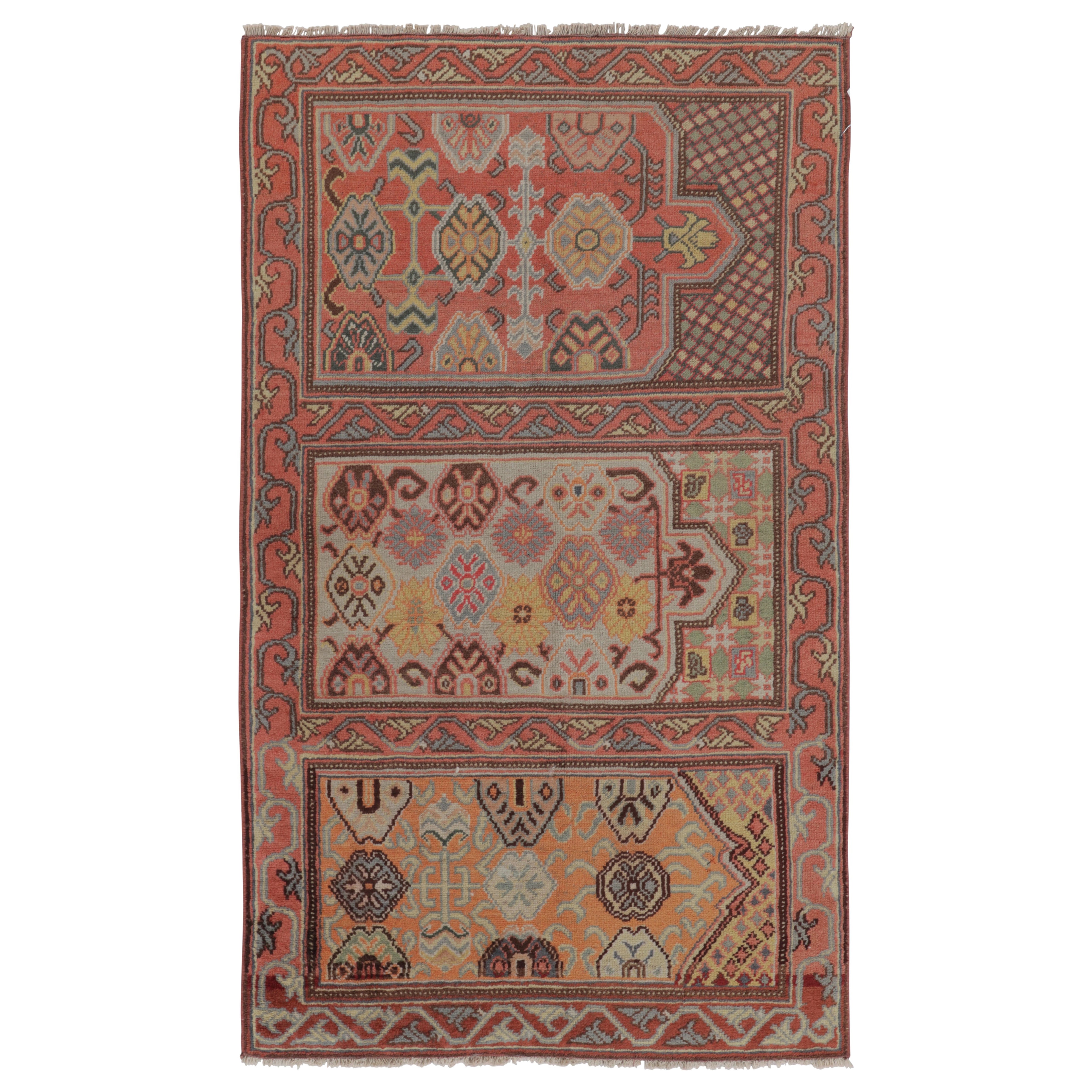Tappeto turco vintage in rosa con medaglioni Anadolu Saf - Rug
Kilim