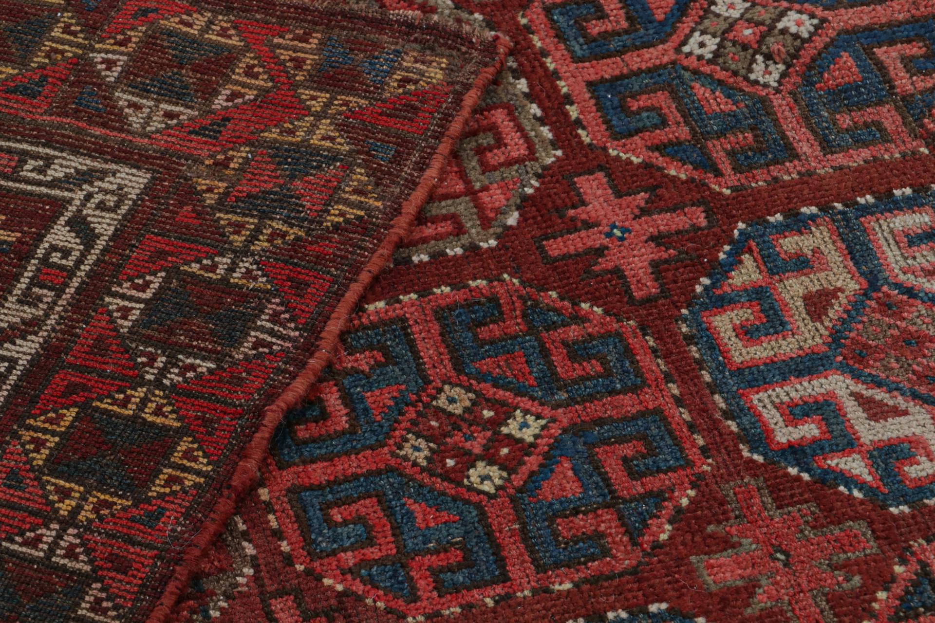 Vintage Turkish Rug, with All-Over Geometric Patterns, from Rug & Kilim For Sale 1