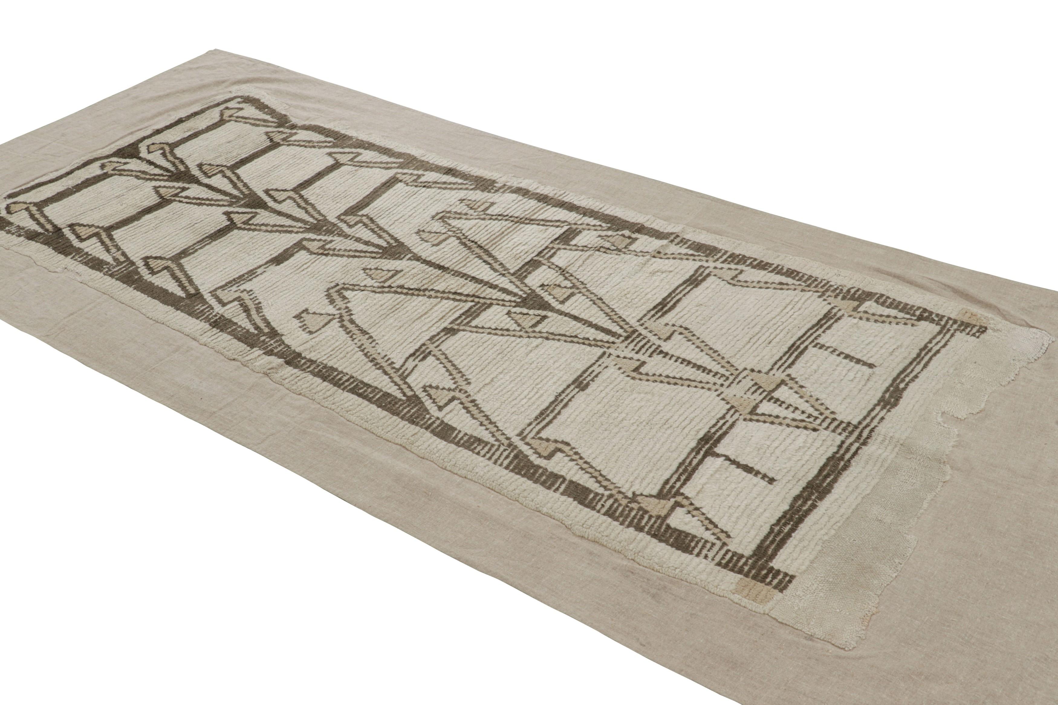 Tappeto turco vintage con motivi geometrici di Rug & Kilim In condizioni buone in vendita a Long Island City, NY