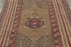 Vintage Turkish Rug with Intricate Medallion & Multi Border Design - Rug & Kilim