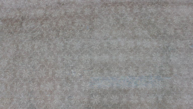 Vintage Turkish Rug with Small-Scale Repeating Pattern and Modern ...