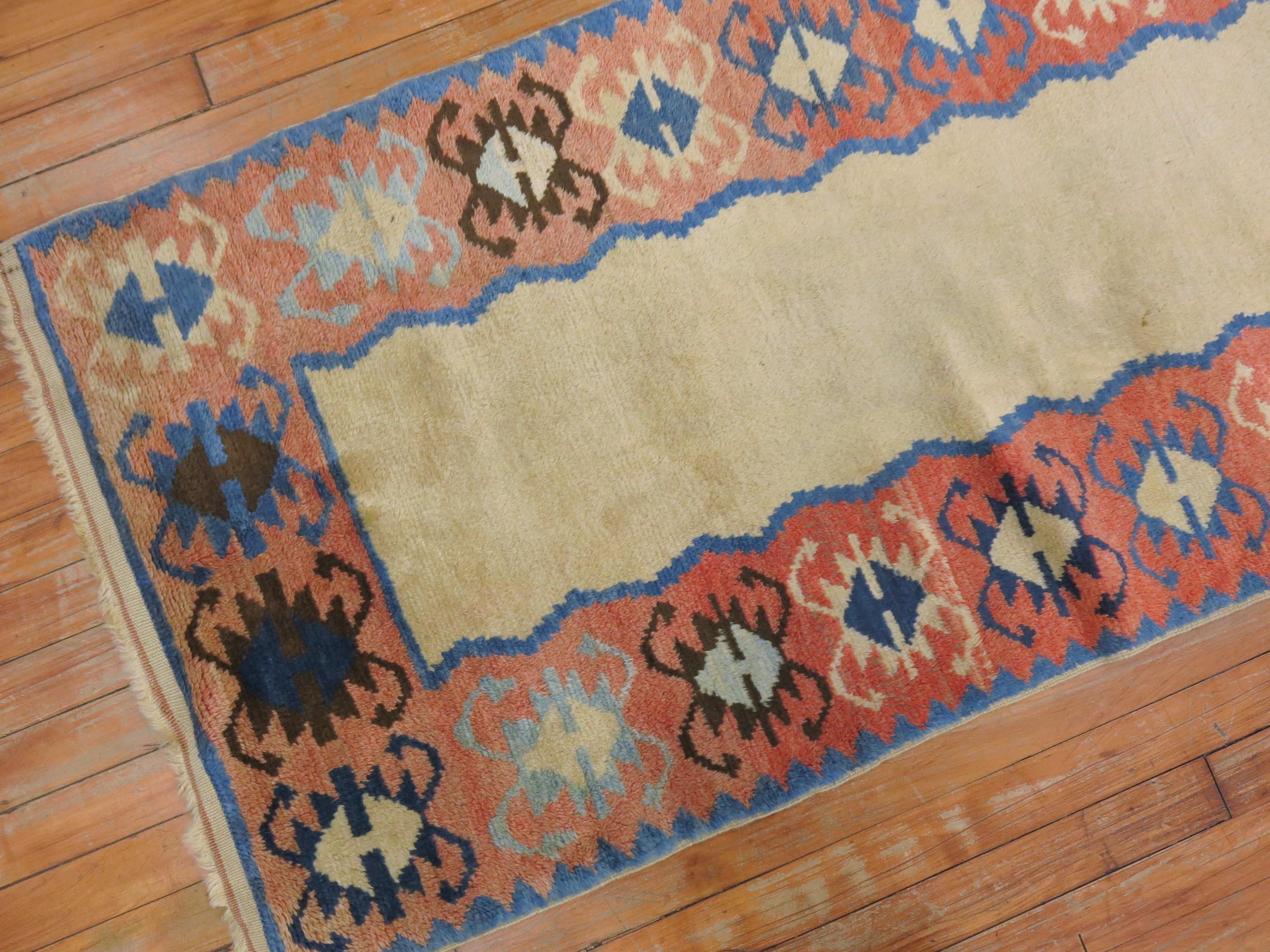 Navajo Vintage Turkish Runner from Anatolia For Sale