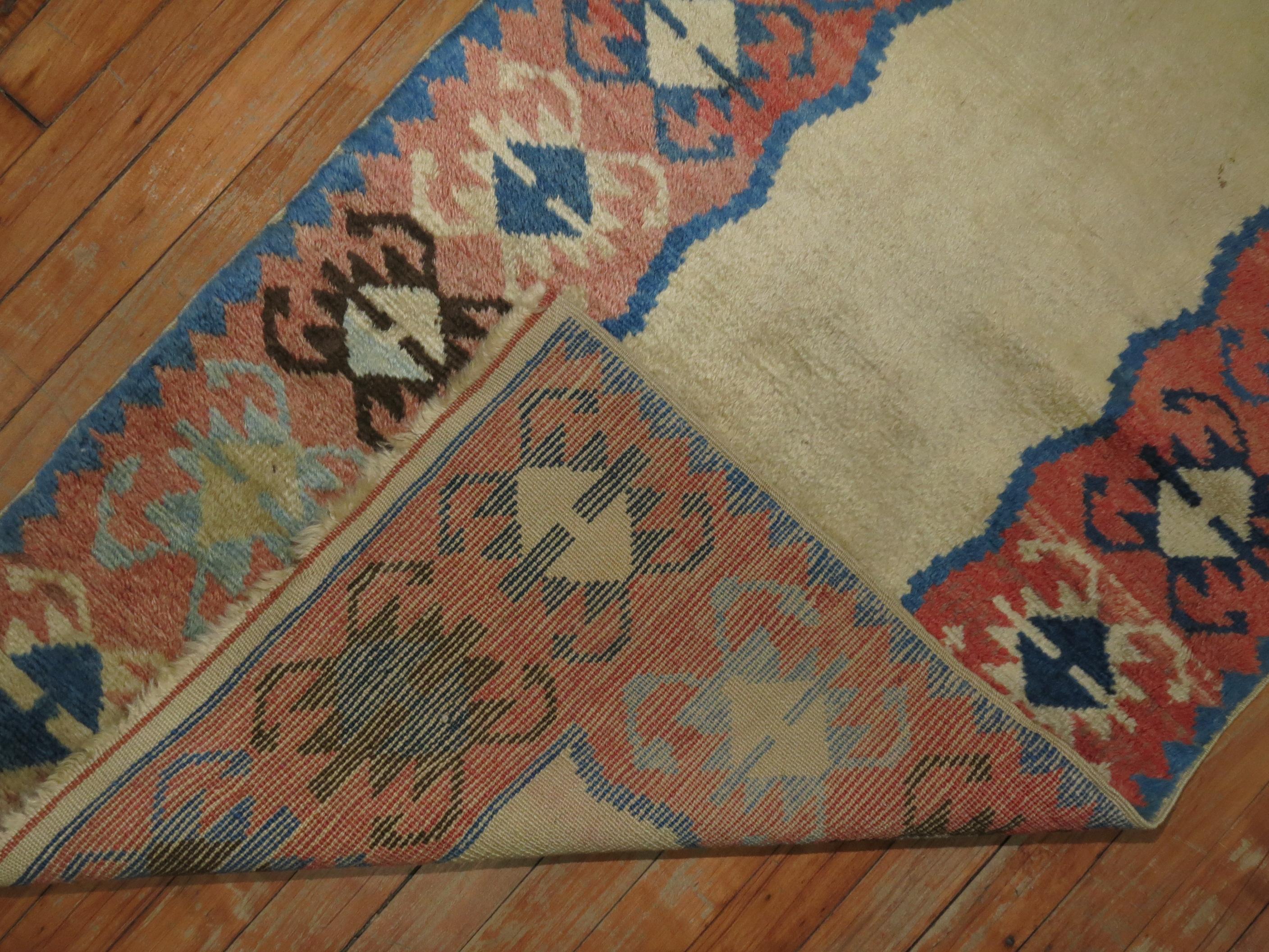 Vintage Turkish Runner from Anatolia In Good Condition For Sale In New York, NY