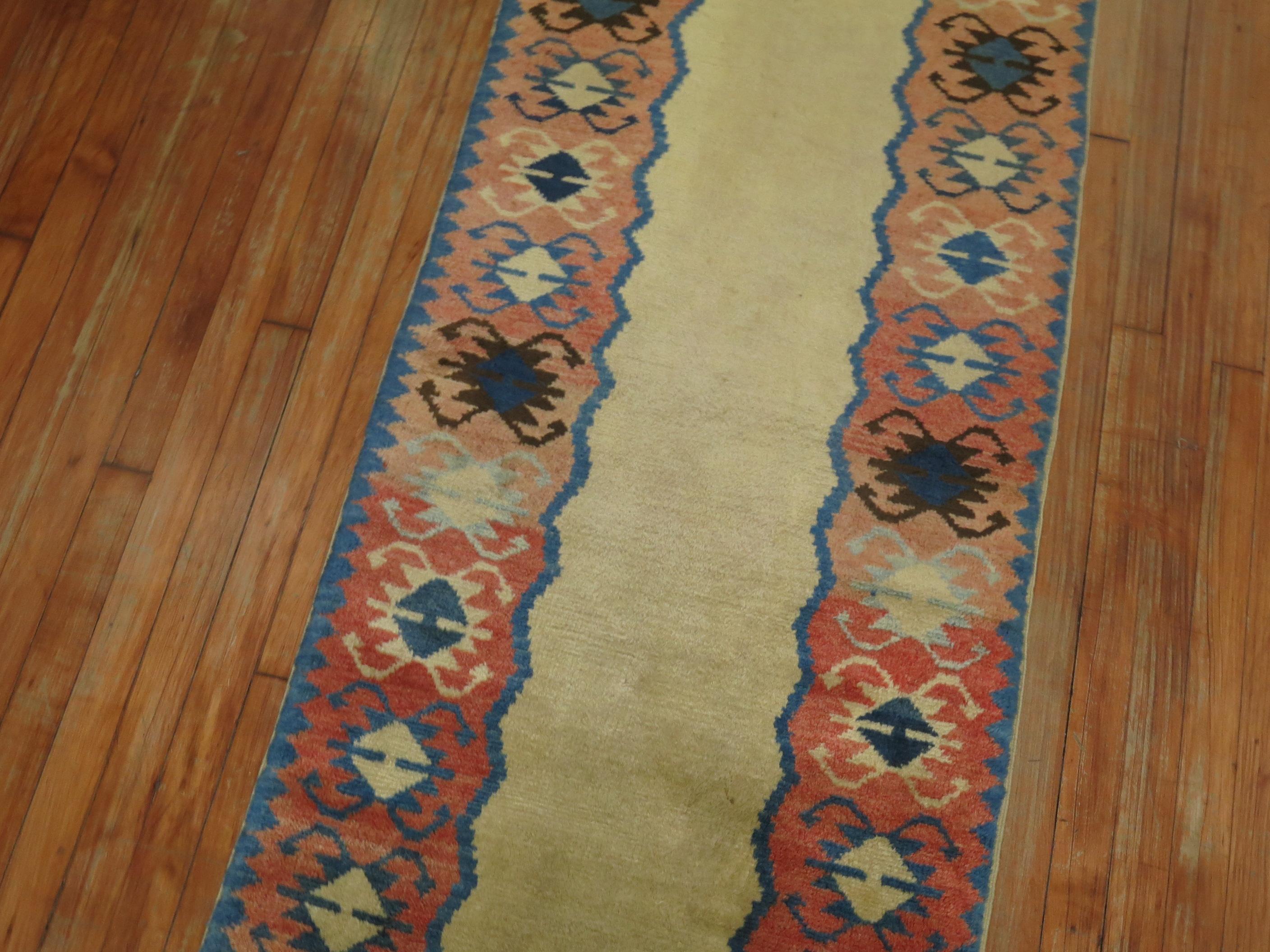 Vintage Turkish Runner from Anatolia For Sale 1