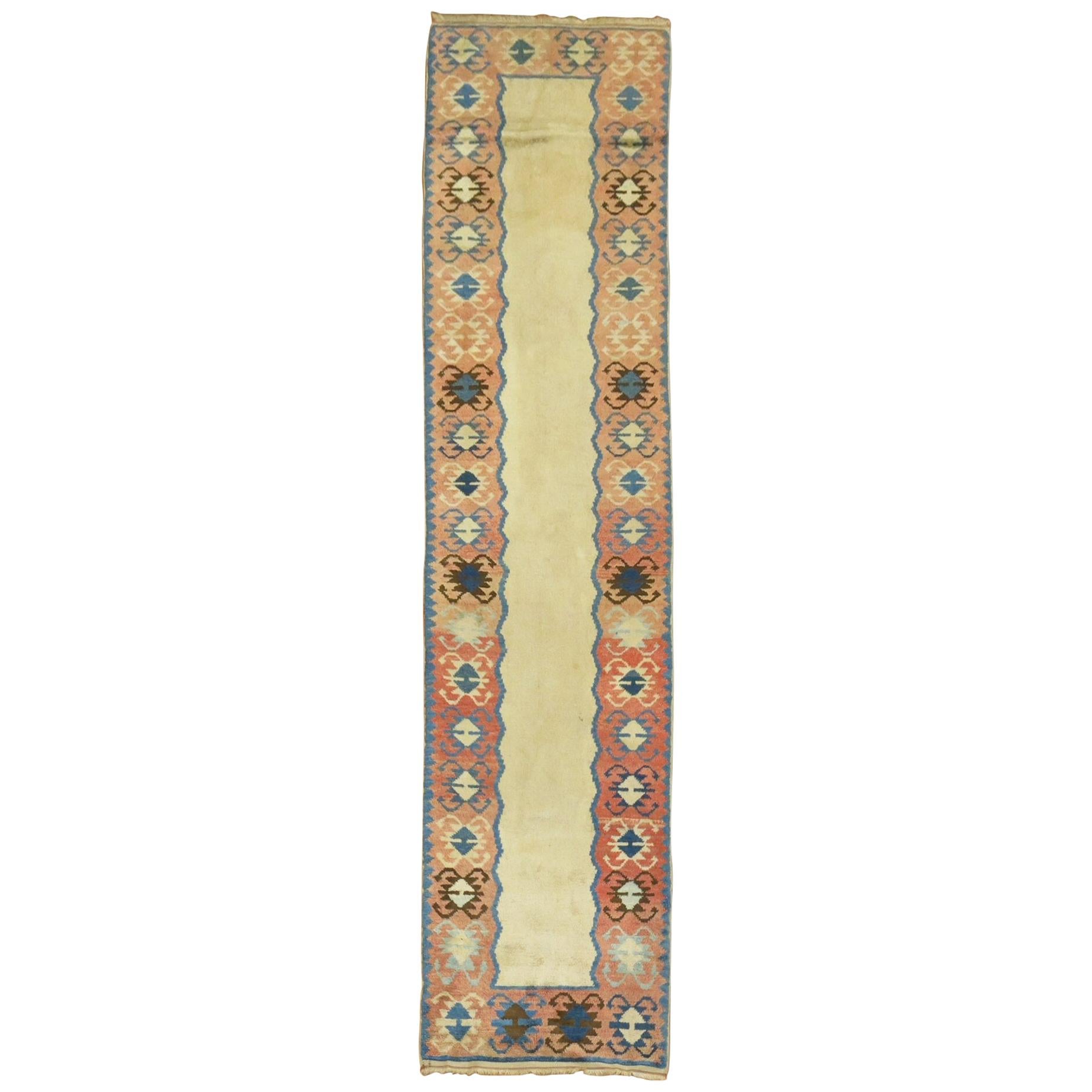 Vintage Turkish Runner from Anatolia For Sale