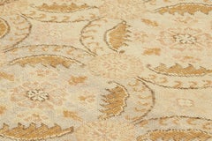 Vintage Turkish Runner in Blue, with Herati Floral Patterns, from Rug & Kilim