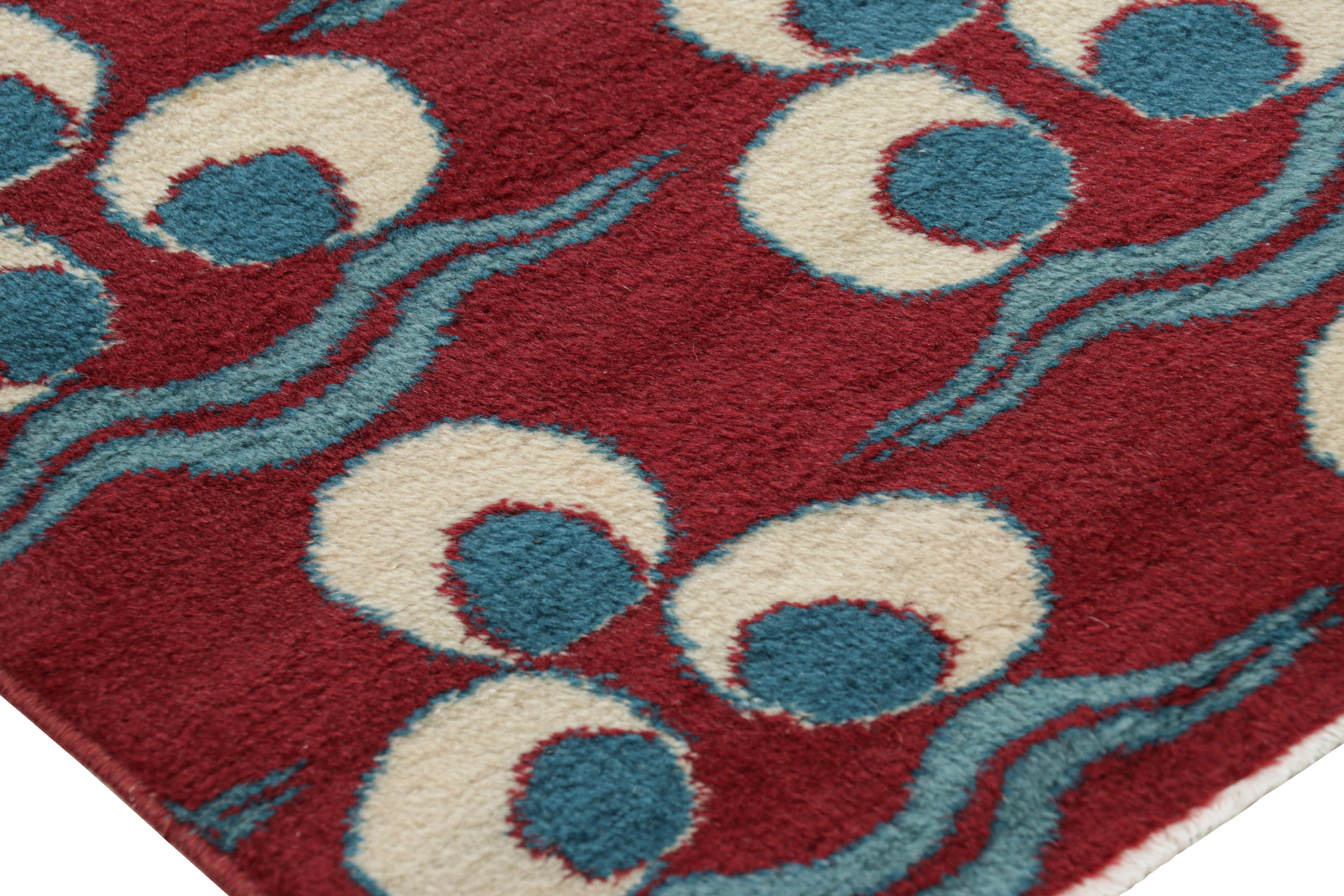 Vintage Turkish Runner Rug in Red with Chintamani Patterns, from Rug & Kilim In Good Condition For Sale In Long Island City, NY