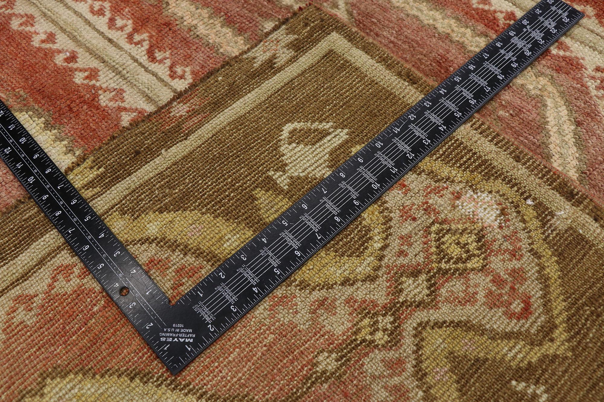 Hand-Knotted Vintage Turkish Saph Prayer Rug For Sale
