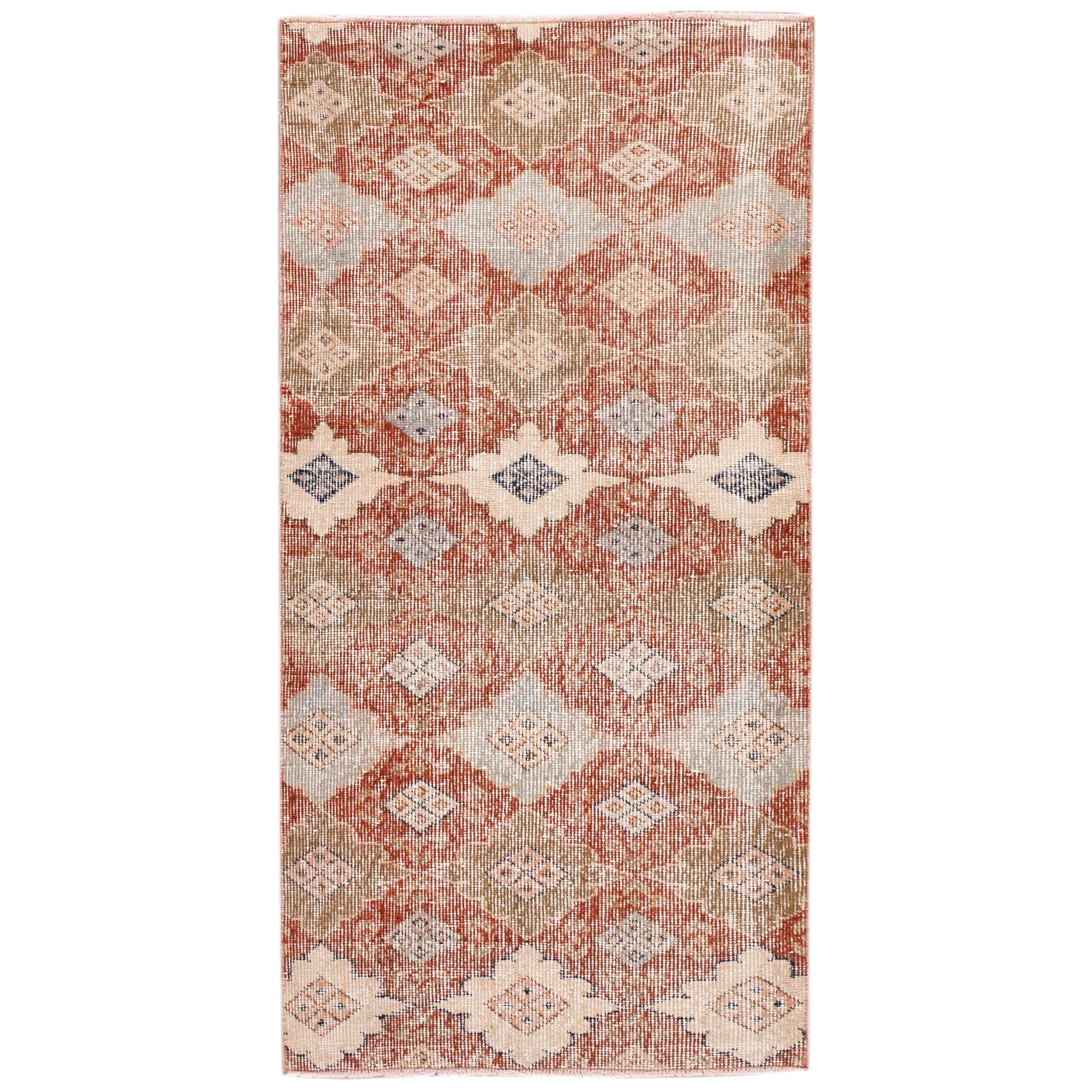 Kelsi Vintage Turkish Wool Rug at 1stDibs