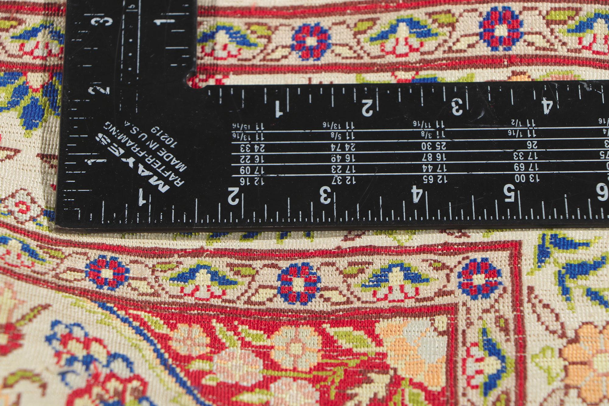 Tapis turc vintage en soie Hereke Bon état - En vente à Dallas, TX