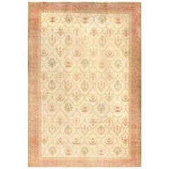Nazmiyal Collection Vintage Turkish Sivas Carpet. Size: 11 ft 9 in x 17 ft 3 in