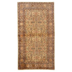 Türkischer Sivas-Teppich im Vintage-Stil 3'7'' x 6'5''