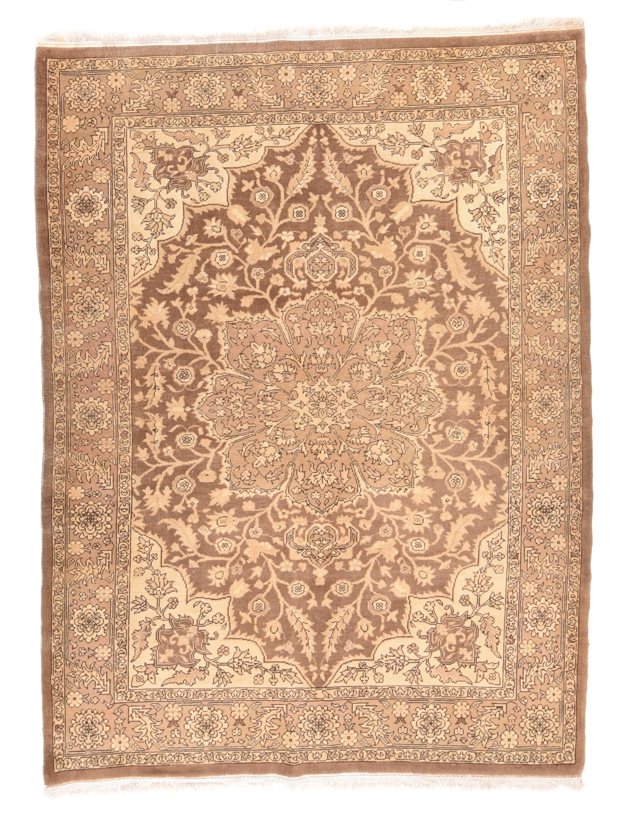 Türkischer Sivas-Teppich im Vintage-Stil 5'7'' x 7'7'' im Zustand „Gut“ im Angebot in New York, NY