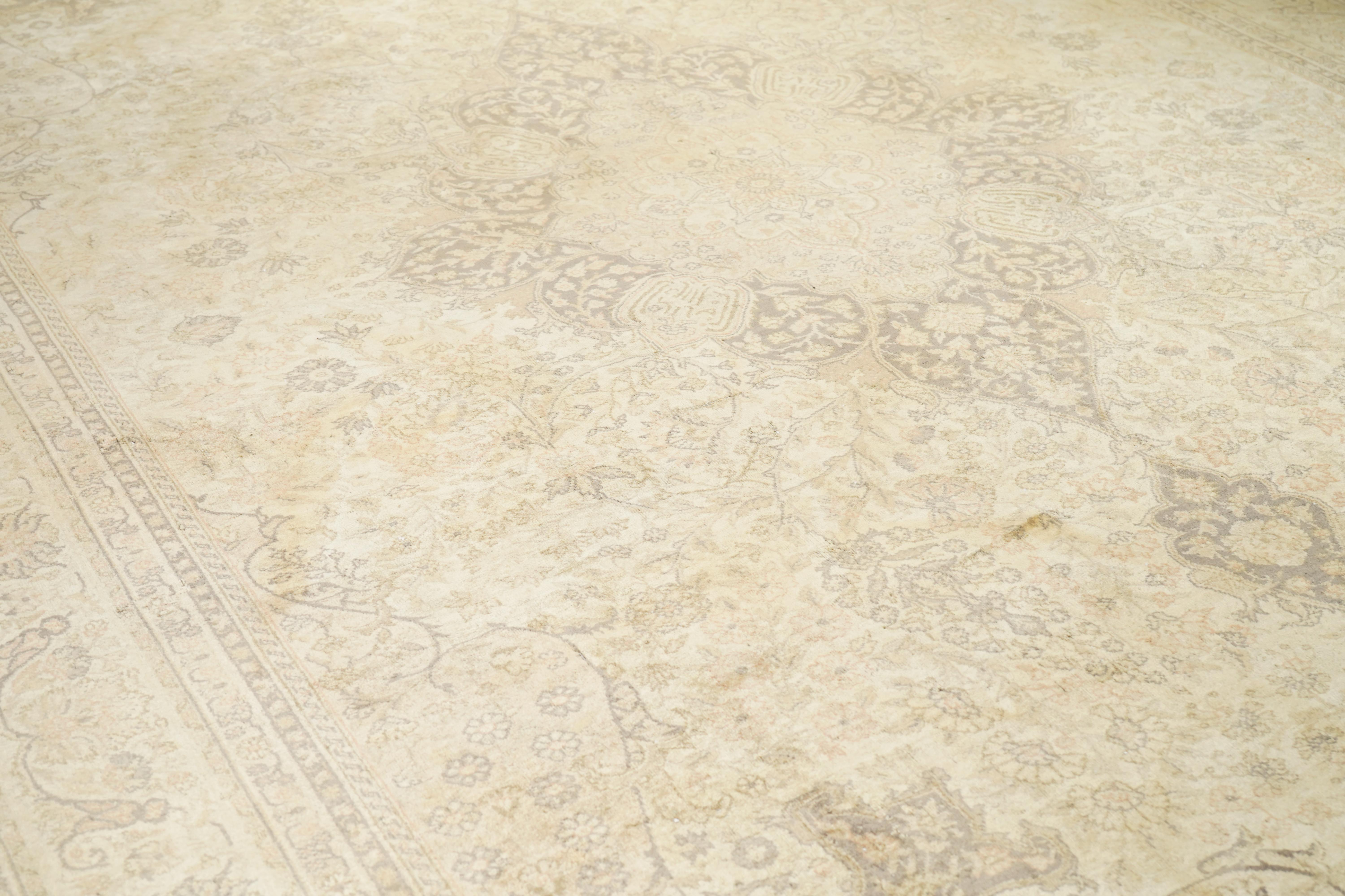 Laine Tapis Sivas turc vintage 9'10 x 13'2 en vente