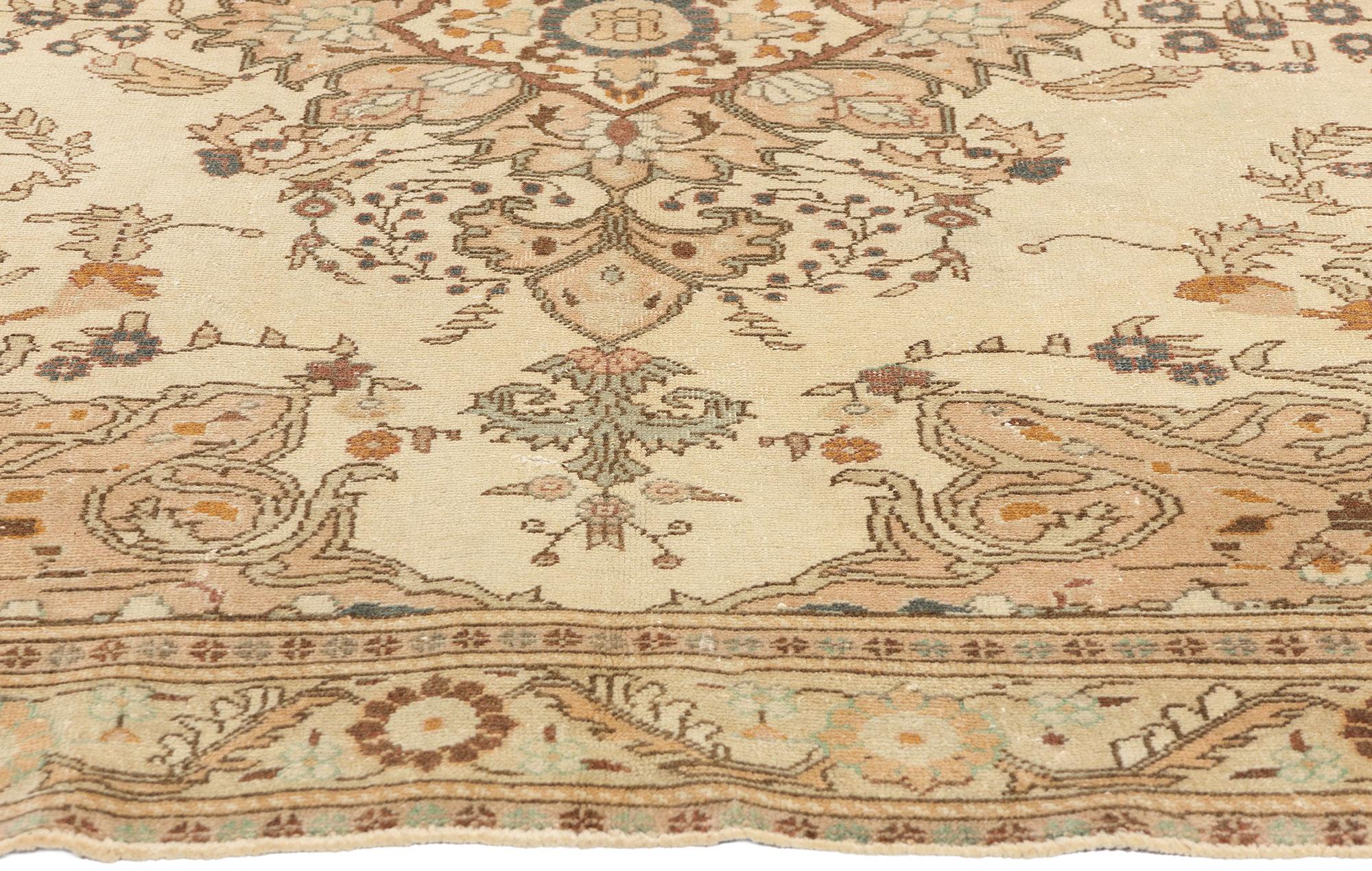 Alfombra de lana turca orgánica moderna de los años 60 Turco en venta