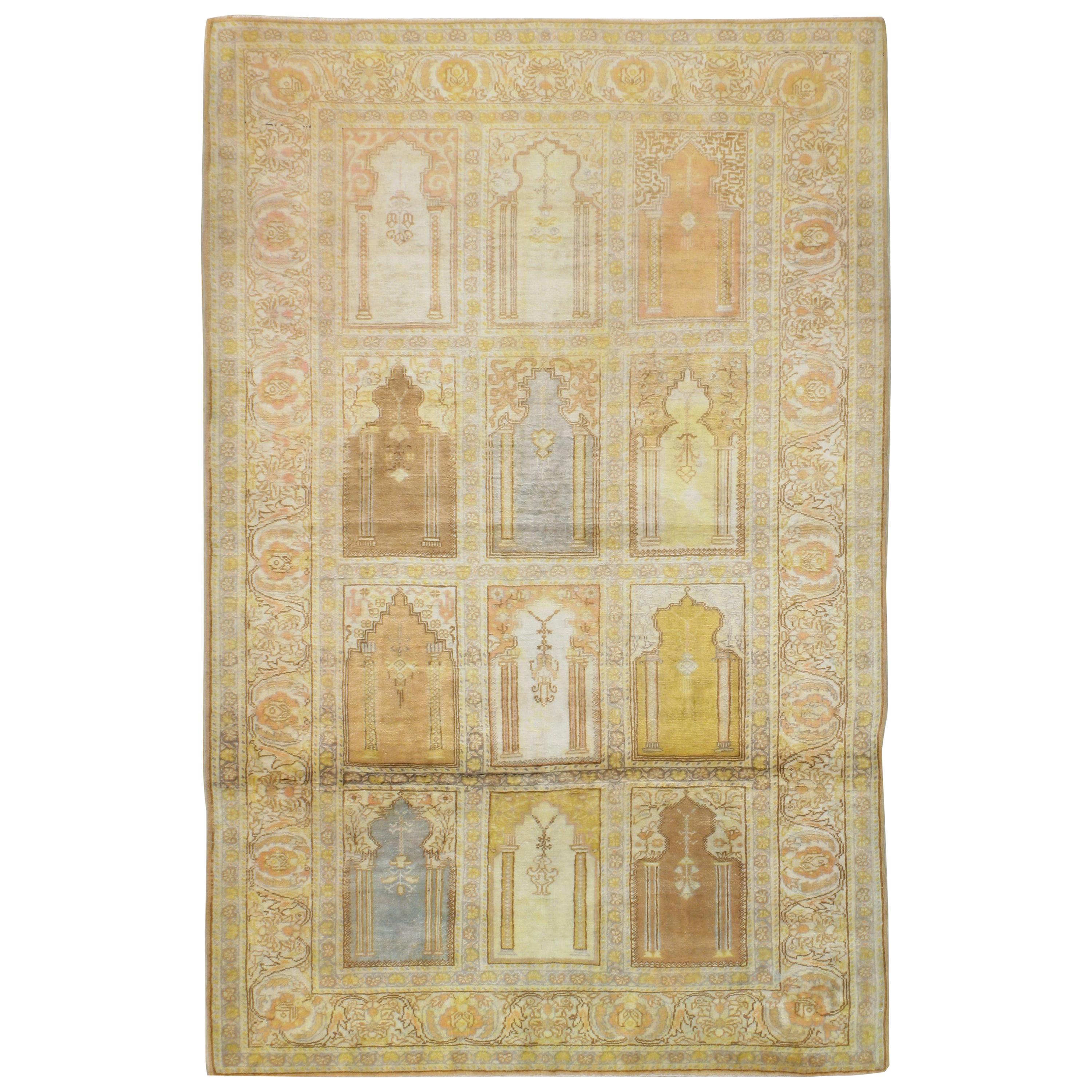 Vintage Turkish Sivas Rug
