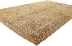 Vintage Turkish Sivas Rug, Rugged Beauty Meets Casual Elegance