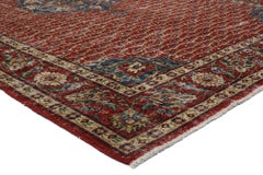 Vintage Turkish Sivas Rug, Rustic Charm Meets Traditional Sensibility
