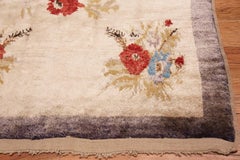 Vintage Turkish Sivas Rug. Size: 4 ft 8 in x 6 ft 2 in (1.42 m x 1.88 m)