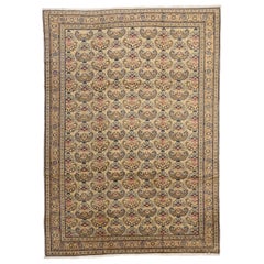 Türkischer Sivas-Teppich im edwardianischen Stil
