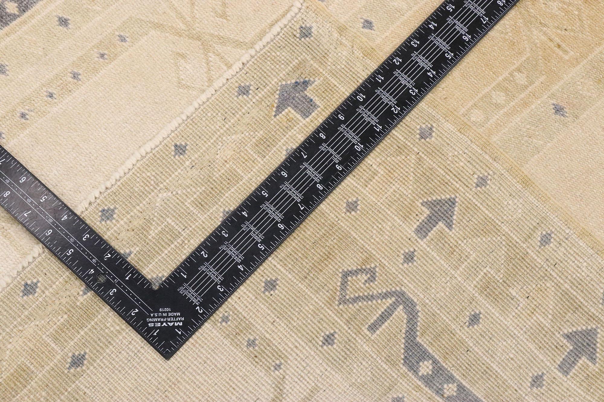 Türkischer Sivas-Teppich im Modern Shaker Style (Wolle) im Angebot