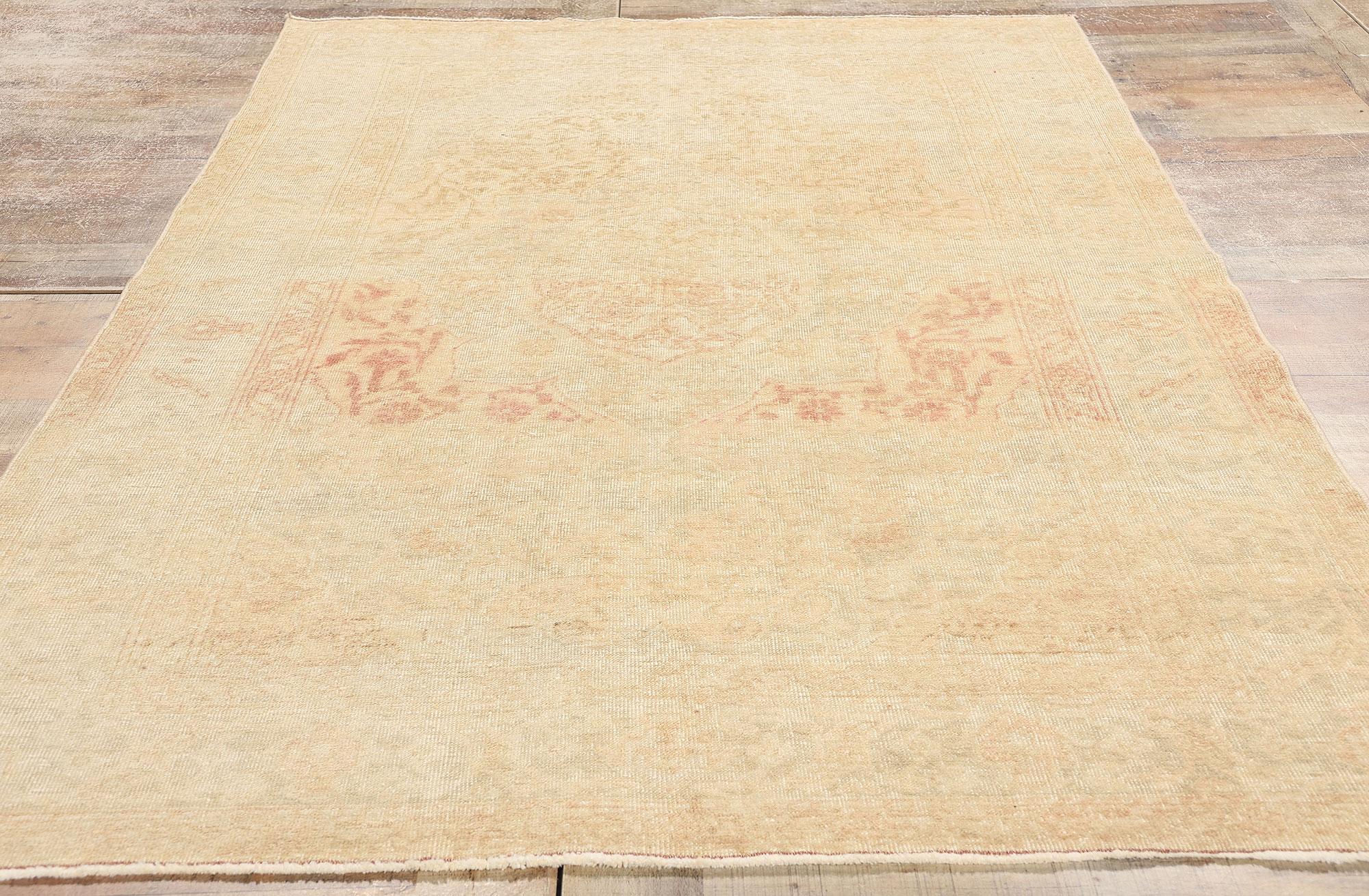 Vintage Turkish Sivas Rug For Sale 1