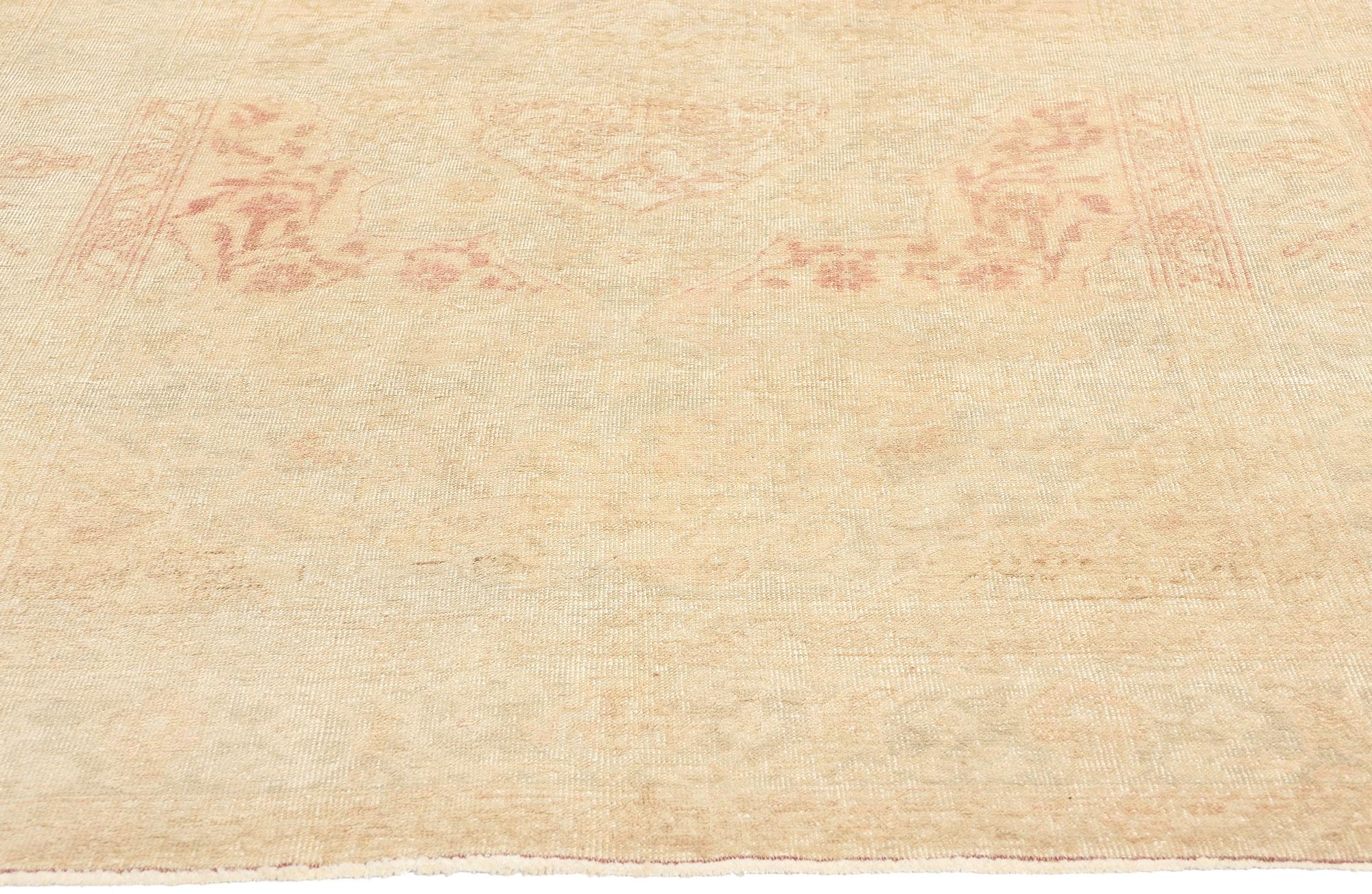 Hand-Knotted Vintage Turkish Sivas Rug For Sale