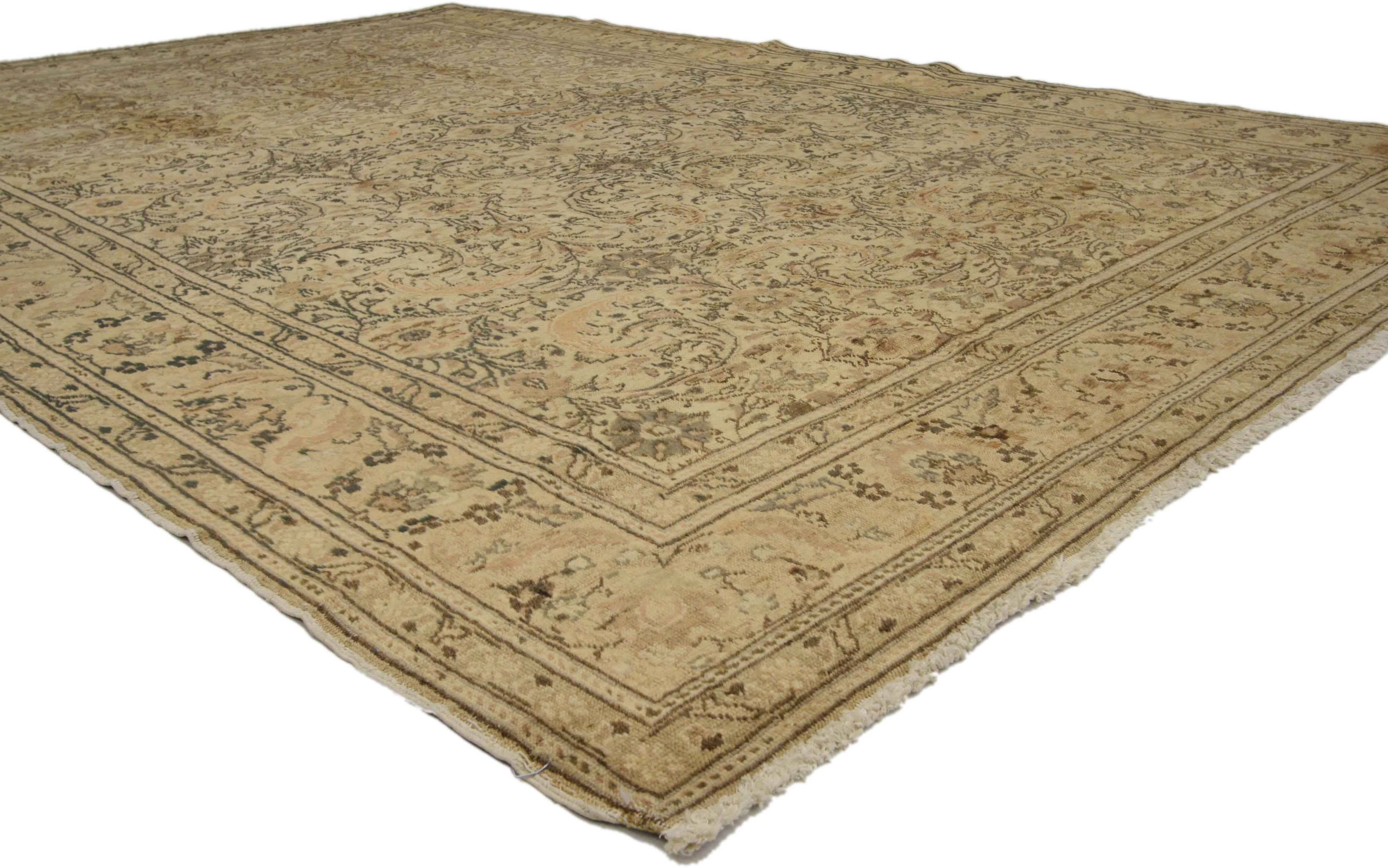 Türkischer Sivas-Teppich, Vintage  (Französische Provence) im Angebot