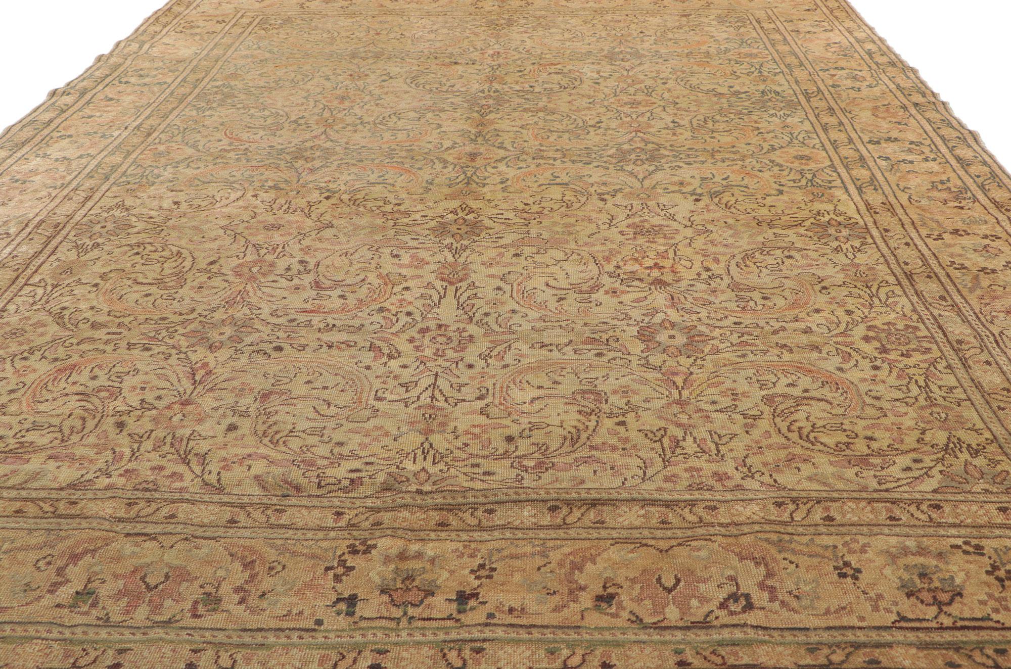 Türkischer Sivas-Teppich, Vintage  (20. Jahrhundert) im Angebot