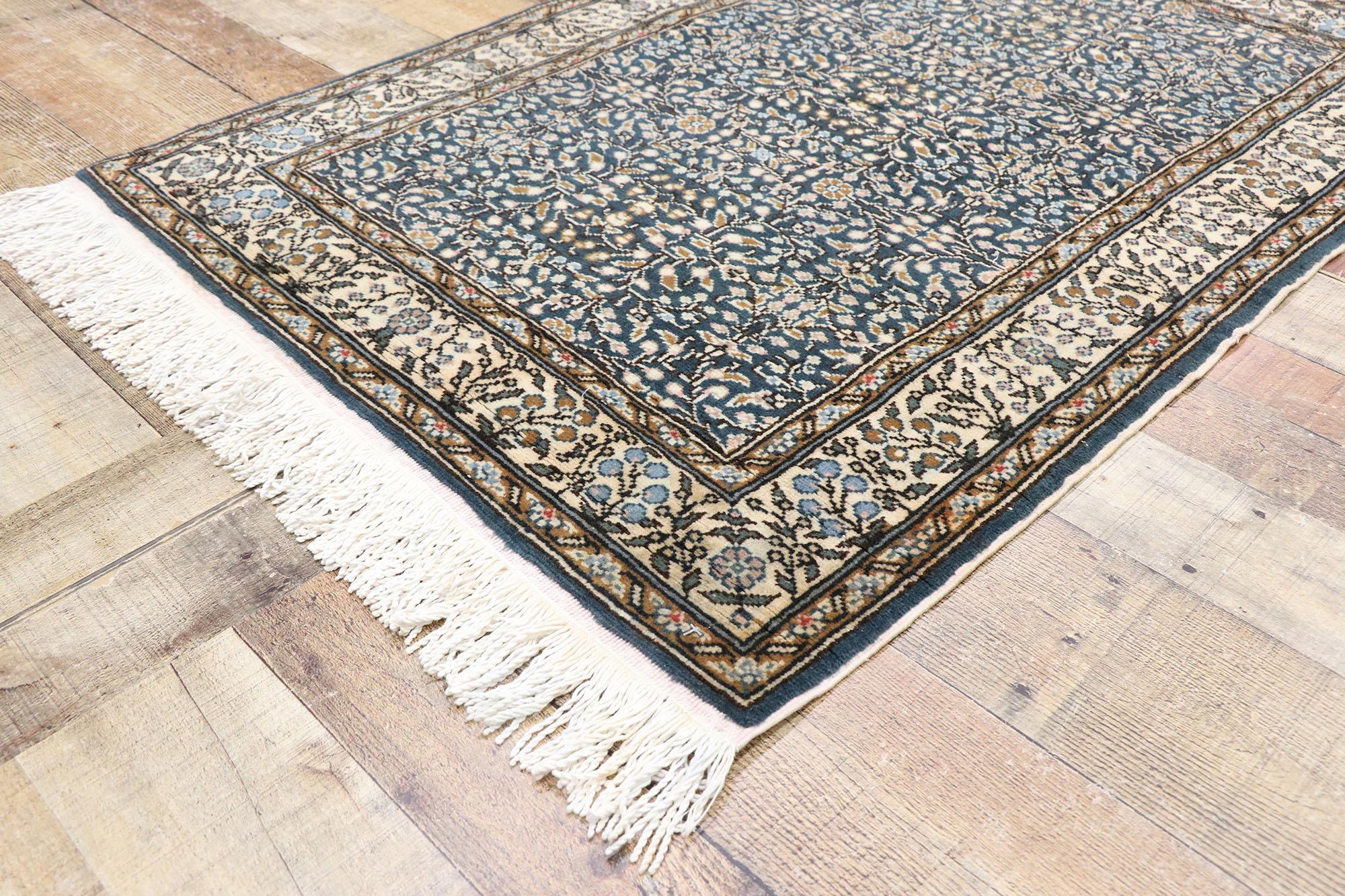 Türkischer Sivas-Teppich im traditionellen Stil, Vintage (20. Jahrhundert) im Angebot