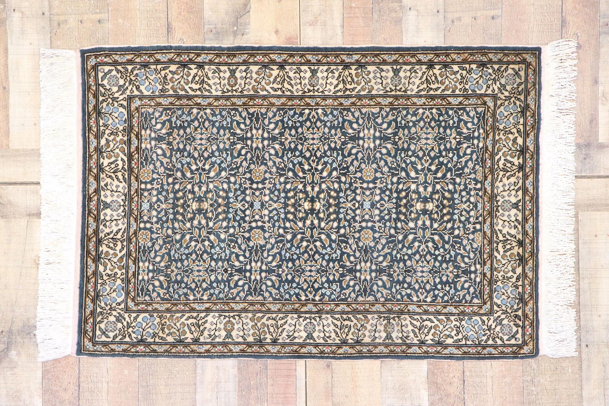 Türkischer Sivas-Teppich im traditionellen Stil, Vintage im Angebot 1