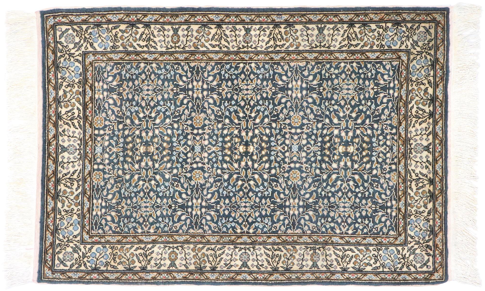 Türkischer Sivas-Teppich im traditionellen Stil, Vintage im Angebot 2
