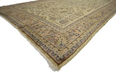 Vintage Turkish Sparta Rug with Romantic French Provincial Style