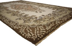 Vintage Turkish Sparta Rug with Russian Baroque Style