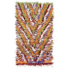 Vintage Turkish Tulu Rug - 3'11" x 7'1"