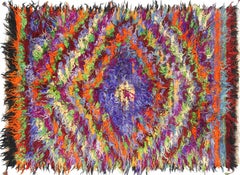 Vintage Turkish Tulu Rug - 4'11" x 7'7"