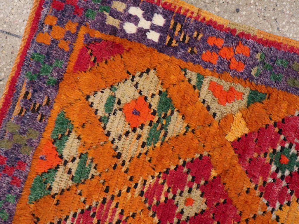 20th Century Vintage Turkish Tulu Rug