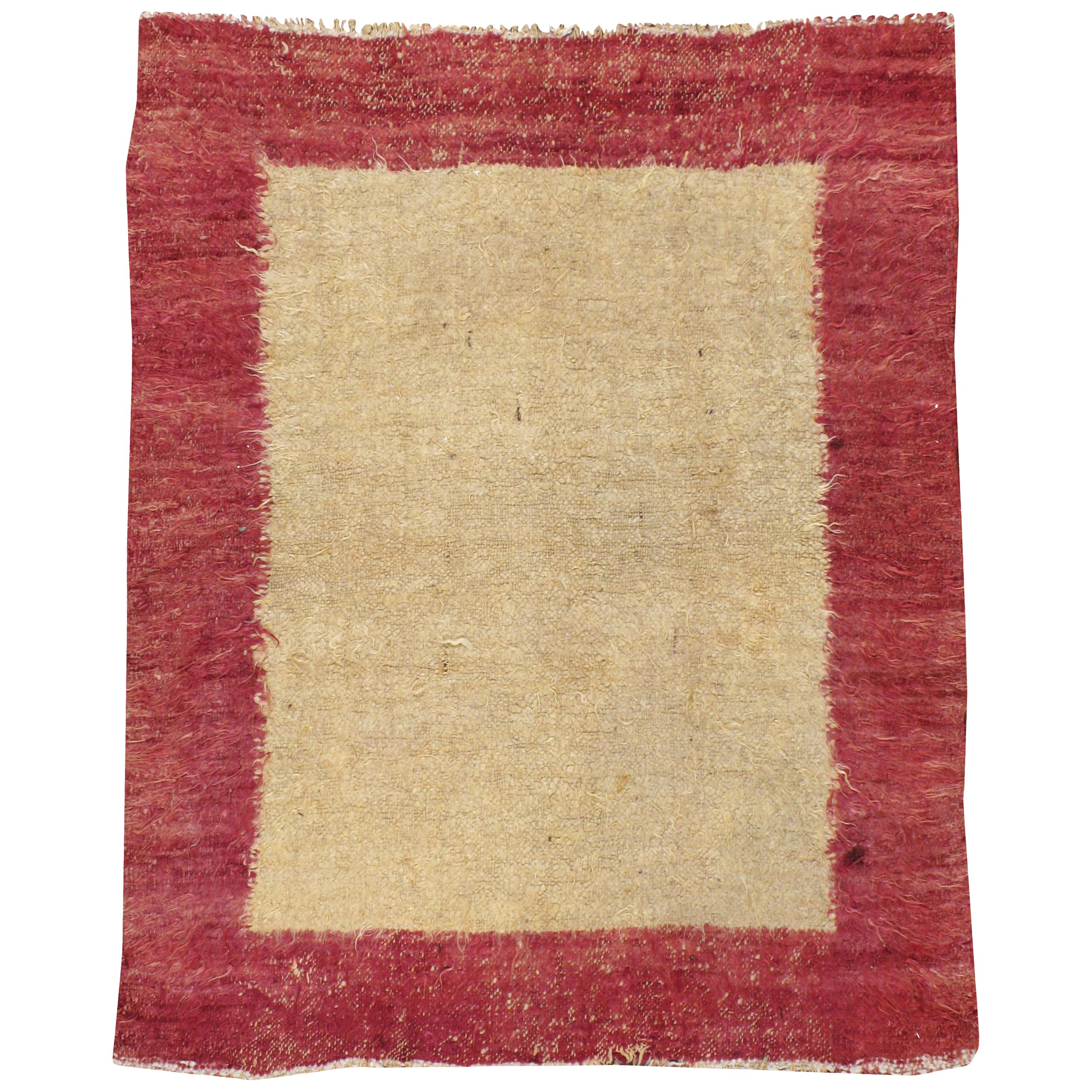 Vintage Turkish Tulu Rug